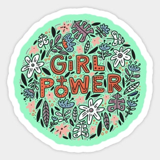 Girl Power Sticker